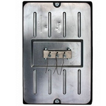 Конфорка КЭ-0,12/3 квт 295*415 мм. (шамотная) с залитыми спиралями